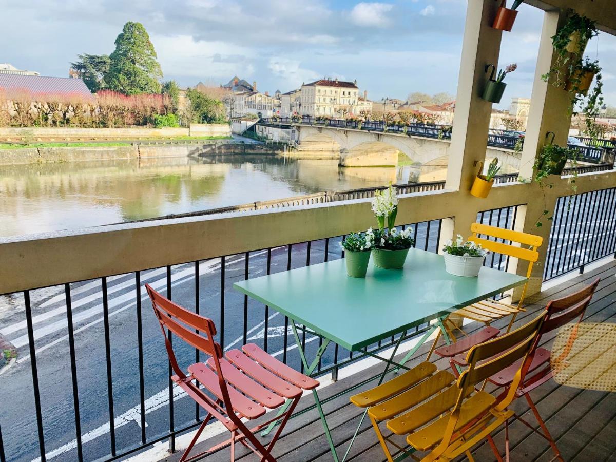 "Au Fil De La Charente" - Coeur De Saintes - Wifi Clim - Classe 4 Etoiles - 4 Pers Zewnętrze zdjęcie